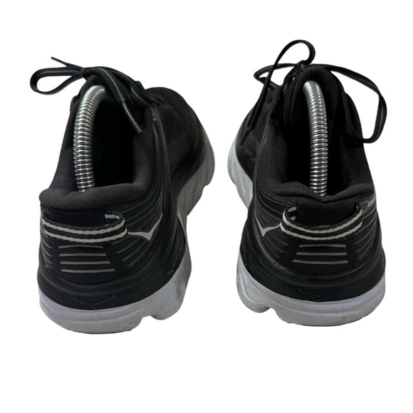 Hoka One Bondi 7 Black White Running Shoe Women's Sneaker Sz6 Wide Comfort - Picture 4 of 11